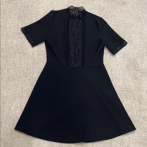 ZARA Women’s black lace dress